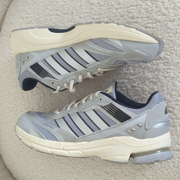 Adidas Spiritain 2000 Men's Gray Running Shoes - Picture 6 of 12